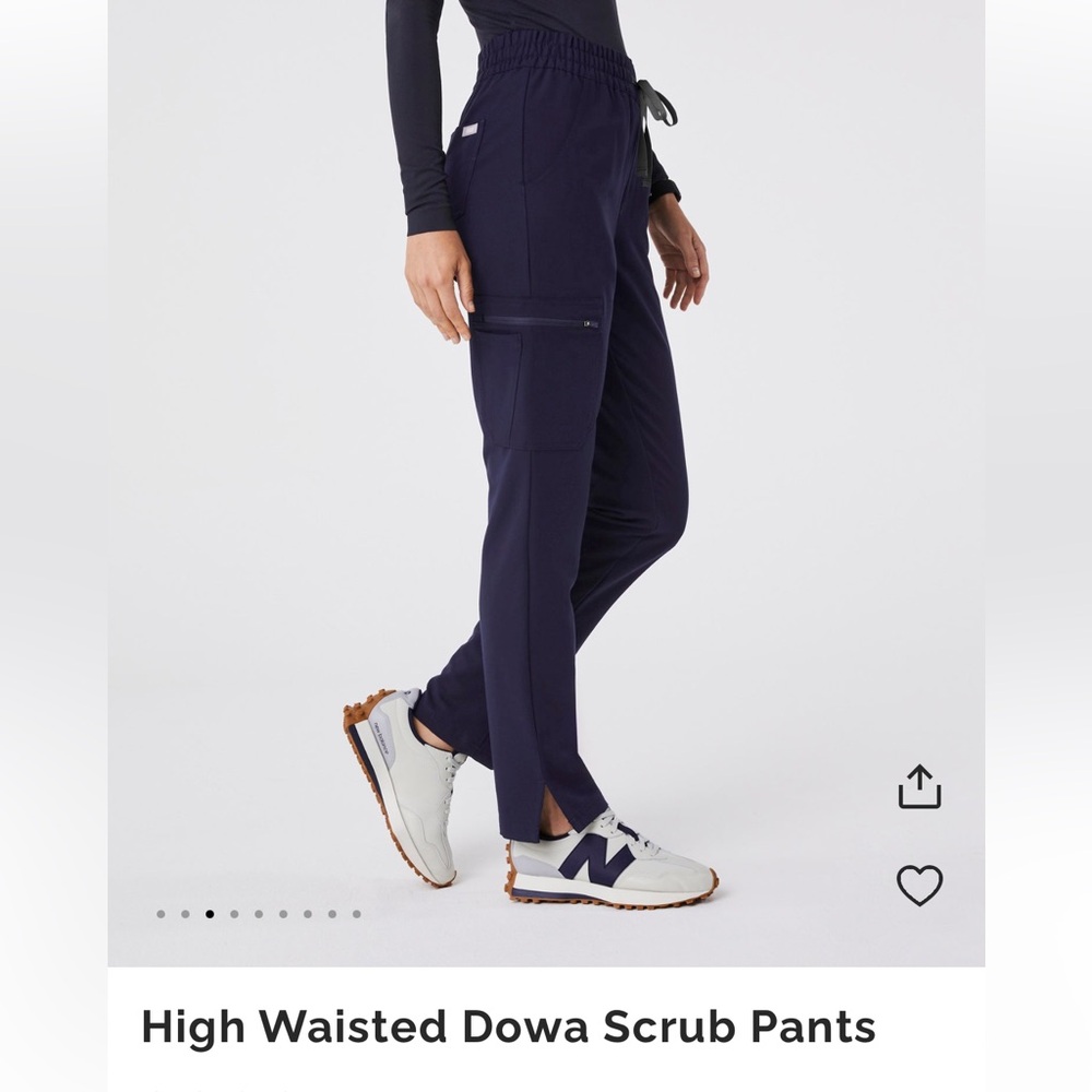 FIGS navy scrub pants medium